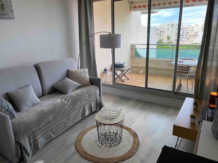 Joli Studio Vue Mer Et Port Mauguio Extérieur photo